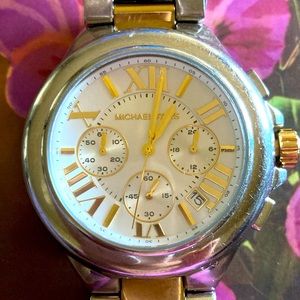 MICHAEL KORS CAMILLE CHRONOGRAPH WATCH✨